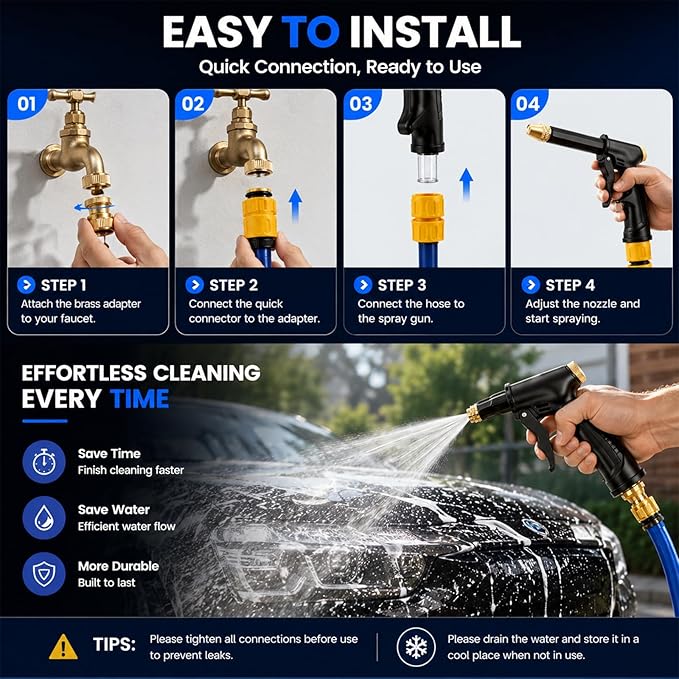 EXCLUSIVE DEAL 60% OFF ⏰ 2026 UPGRADED Multifunctional Car Washing Water Tool