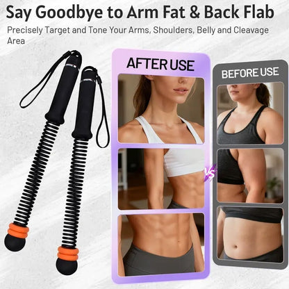 LAST PROMOTION: 60% OFF🔥 Adjustable Ropeless Battle Ropes Training