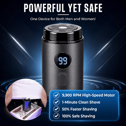 BEST DEAL 70% OFF + 🎁 BodyTrim™ Portable Men's Electric Shaver ⚡ Full-Body Grooming | 120-Min Runtime | Smart LED Display