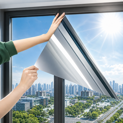 🌟SUMMER SALE 60% OFF🔥 Window Privacy Film One Way - UV Sun Blocking, Heat Control