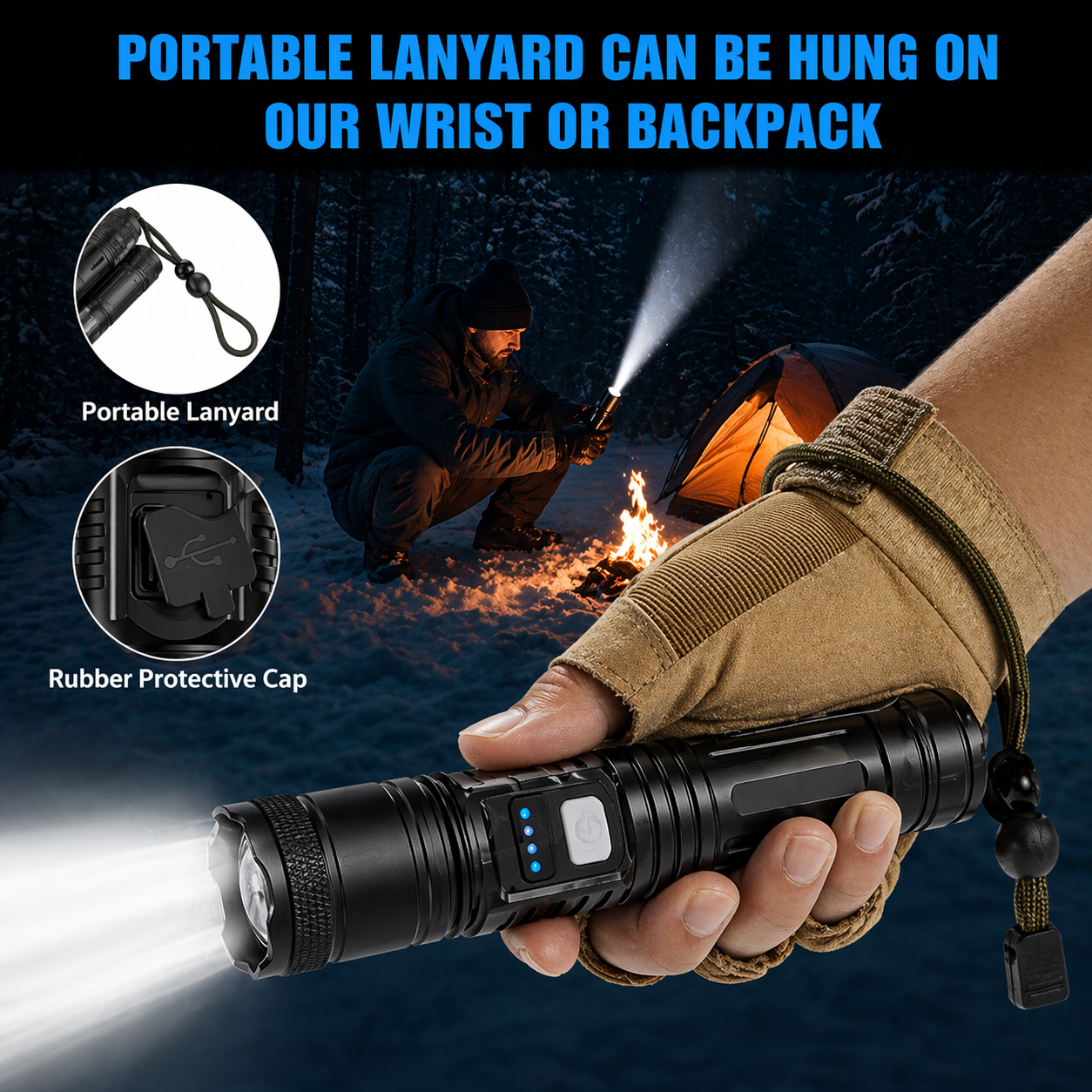 Last Day Promotion 60% OFF ⏰ Super Bright Ultimate Tactical Survival Flashlight