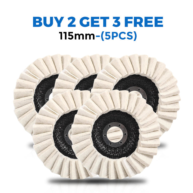 LAST DAY SALE 60% OFF✨ Wool Felt Flap Disc Polishing Wheel ✨ Polish Like a Pro