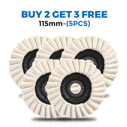 LAST DAY SALE 60% OFF✨ Wool Felt Flap Disc Polishing Wheel ✨ Polish Like a Pro
