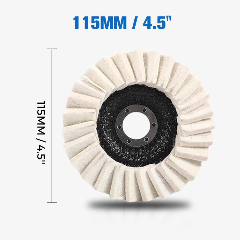 LAST DAY SALE 60% OFF✨ Wool Felt Flap Disc Polishing Wheel ✨ Polish Like a Pro