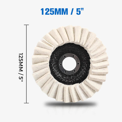 LAST DAY SALE 60% OFF✨ Wool Felt Flap Disc Polishing Wheel ✨ Polish Like a Pro
