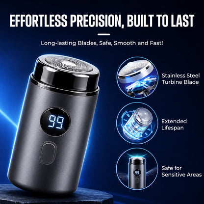 BEST DEAL 70% OFF + 🎁 BodyTrim™ Portable Men's Electric Shaver ⚡ Full-Body Grooming | 120-Min Runtime | Smart LED Display