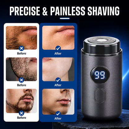 BEST DEAL 70% OFF + 🎁 BodyTrim™ Portable Men's Electric Shaver ⚡ Full-Body Grooming | 120-Min Runtime | Smart LED Display