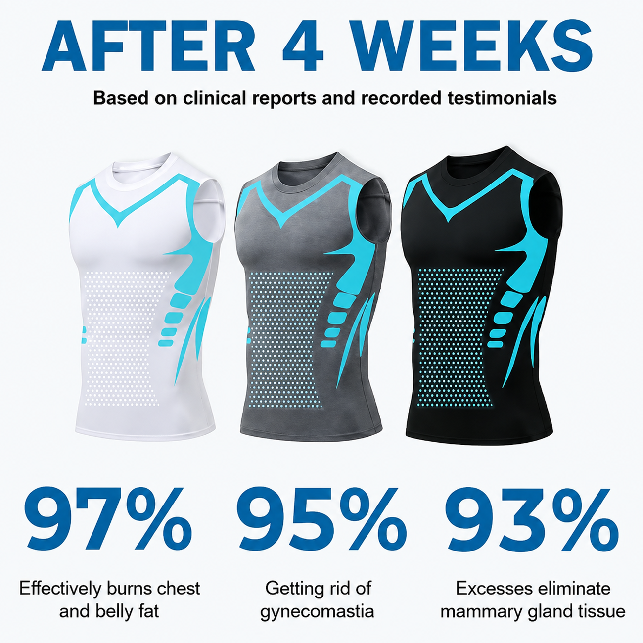 🔥 60% OFF TODAY 💪 Ionic Shaping Vest 🔥 Instantly Flattens Your Belly & Defines Your Chest