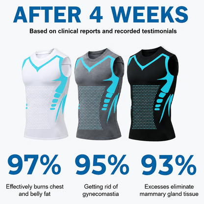 🔥 60% OFF TODAY 💪 Ionic Shaping Vest 🔥 Instantly Flattens Your Belly & Defines Your Chest