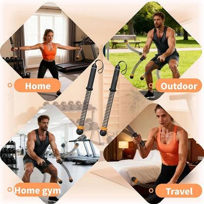 LAST PROMOTION: 60% OFF🔥 Adjustable Ropeless Battle Ropes Training