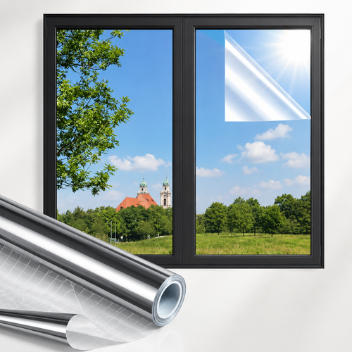 🌟SUMMER SALE 60% OFF🔥 Window Privacy Film One Way - UV Sun Blocking, Heat Control