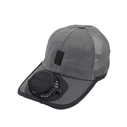 Father's Day 50% OFF + FREE GIFT ✨ 2026 Pro Outdoor Cooling Hat – Solar + USB Dual-Powered Fan Cap with UPF 50+ Sun Protection