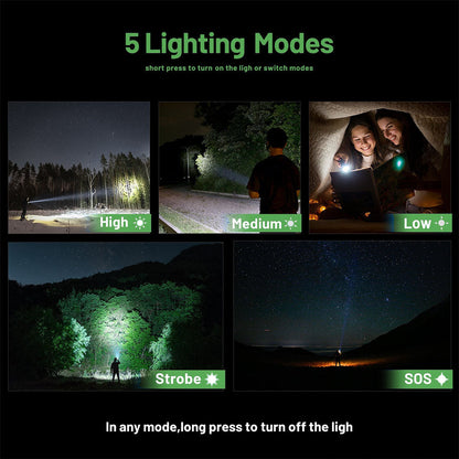 🔥Sale 60% OFF⏰ Super Bright Ultimate Tactical Flashlight 🔦 Military-Grade Toughness