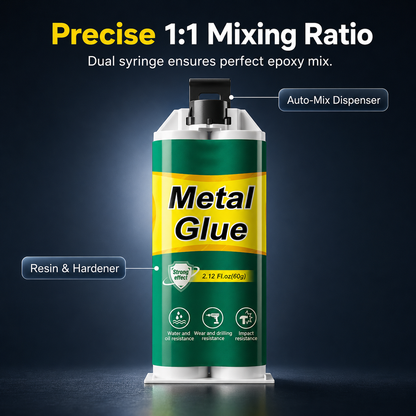 🛠️ SUMMER SALE 60% OFF 🔥 High-Strength AB Metal Repair Glue - ONE Repair. Permanent Fix.