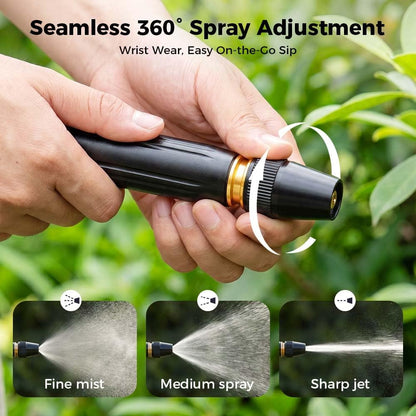 EXCLUSIVE DEAL 60% OFF⏳ Heavy Duty Adjustable Twist Hose Nozzle 🚀X10 Power Boost |8 Modes | Heavy-Duty Metal Body
