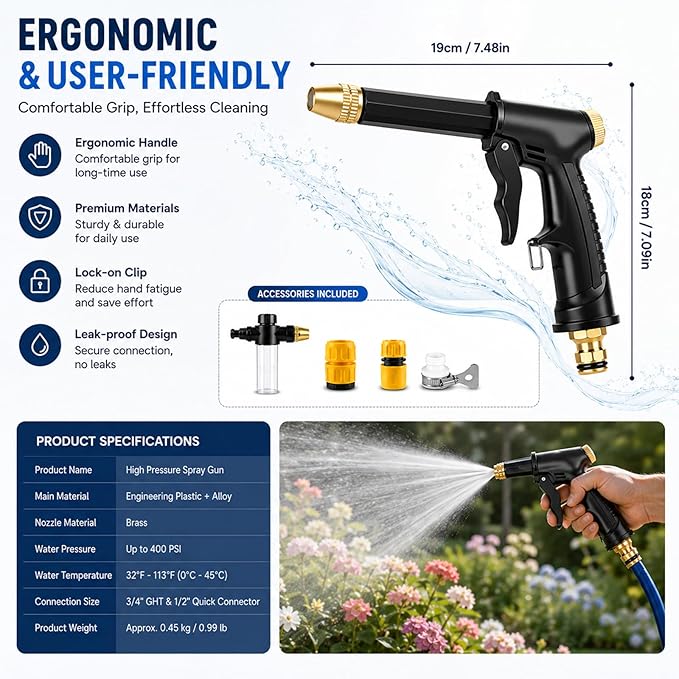EXCLUSIVE DEAL 60% OFF ⏰ 2026 UPGRADED Multifunctional Car Washing Water Tool
