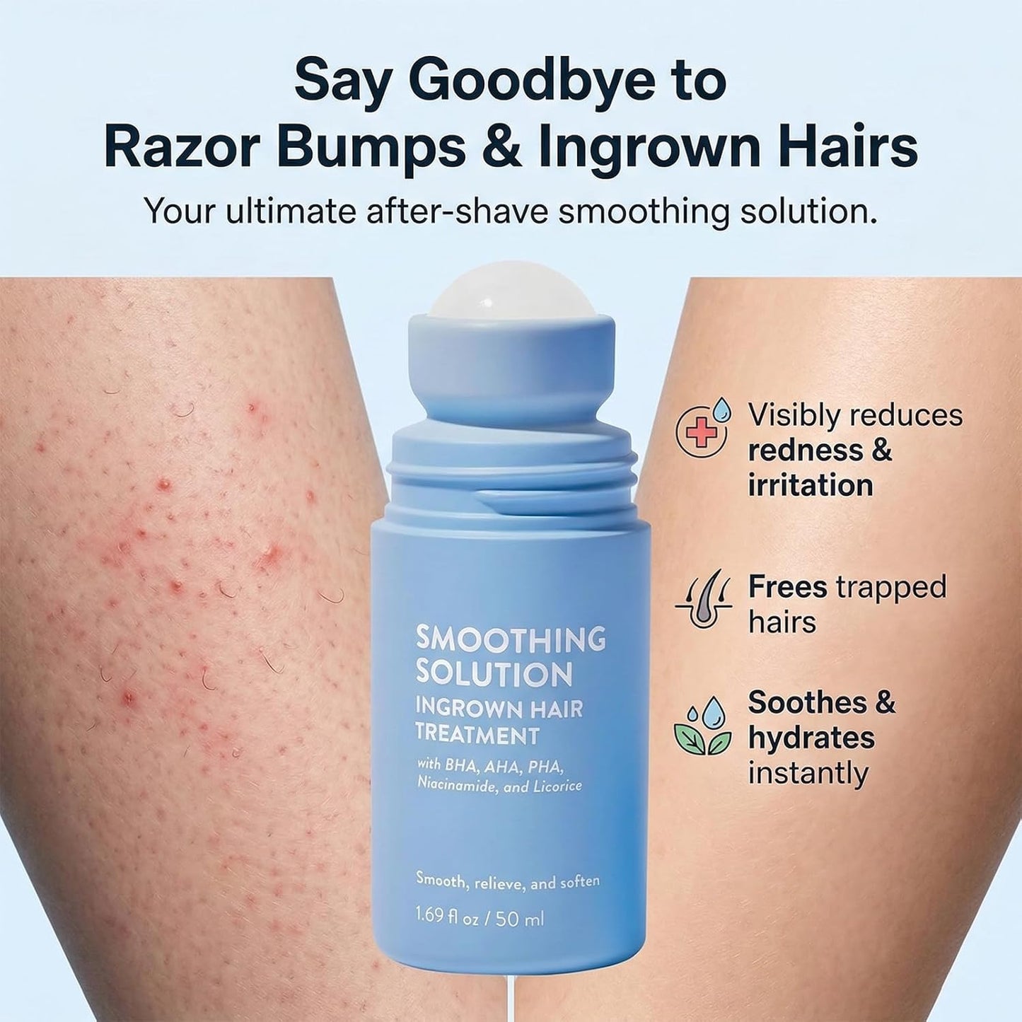 Smooth Ingrown Hair Treatment Solution US