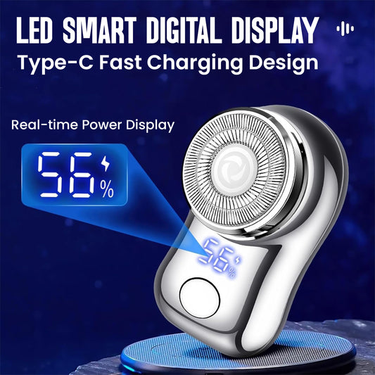 HOT DEAL 60% OFF⏰ Mini-Shave Portable Electric Shaver⚡ 2026 Upgraded Ultra-Smooth, Quick Shaves Anywhere