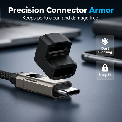4-in-1 Digital Display Keychain Charging Cable