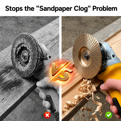Angle Grinder Wood Shaping Disc