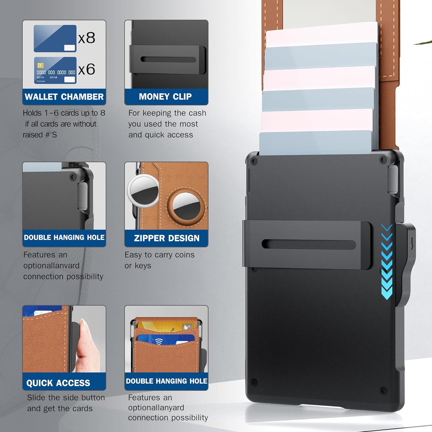 Men's Case Money Clip