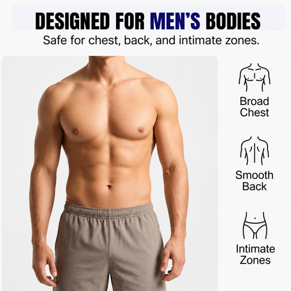 🔥 LAST DAY 60% OFF 🔥 Men's Intimate Hair Removal Cream 💪 Remove Hair Fast, Stay Smooth