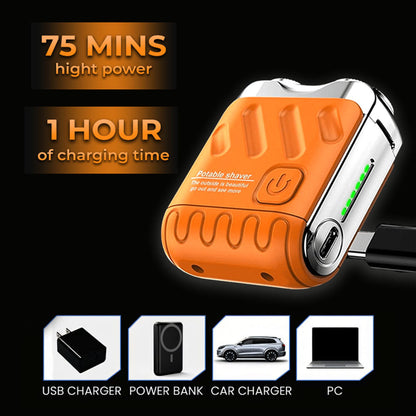 Men's Portable Mini Rotary Electric Shaver US