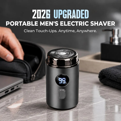BEST DEAL 70% OFF + 🎁🪒 VERSION 2.0 Portable Men's Electric Shaver