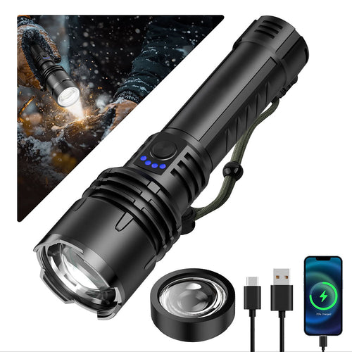 🔥Last Day Promotion 60% OFF ⏰ 🔦 Super Bright Ultimate Tactical Flashlight, Military-Grade Toughness