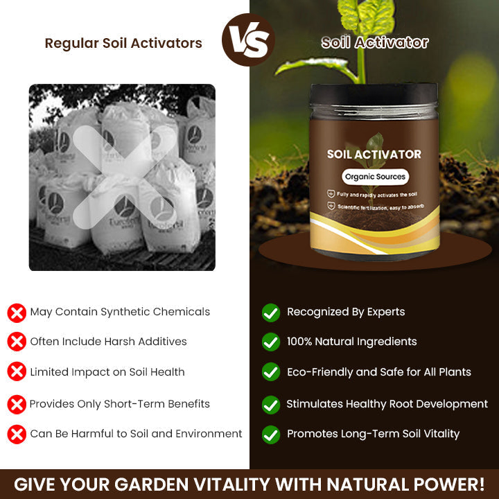 ⏰ Limited Time Deal 60% OFF🔥 Soil Pro Activator 🌱 Revive Your Soil, Boost Plant Growth Naturally