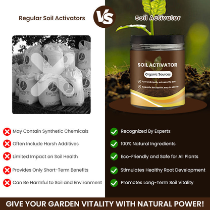 ⏰ Sale 60% OFF🔥 Soil Pro Activator 🌱 Revive Your Soil, Boost Plant Growth Naturally