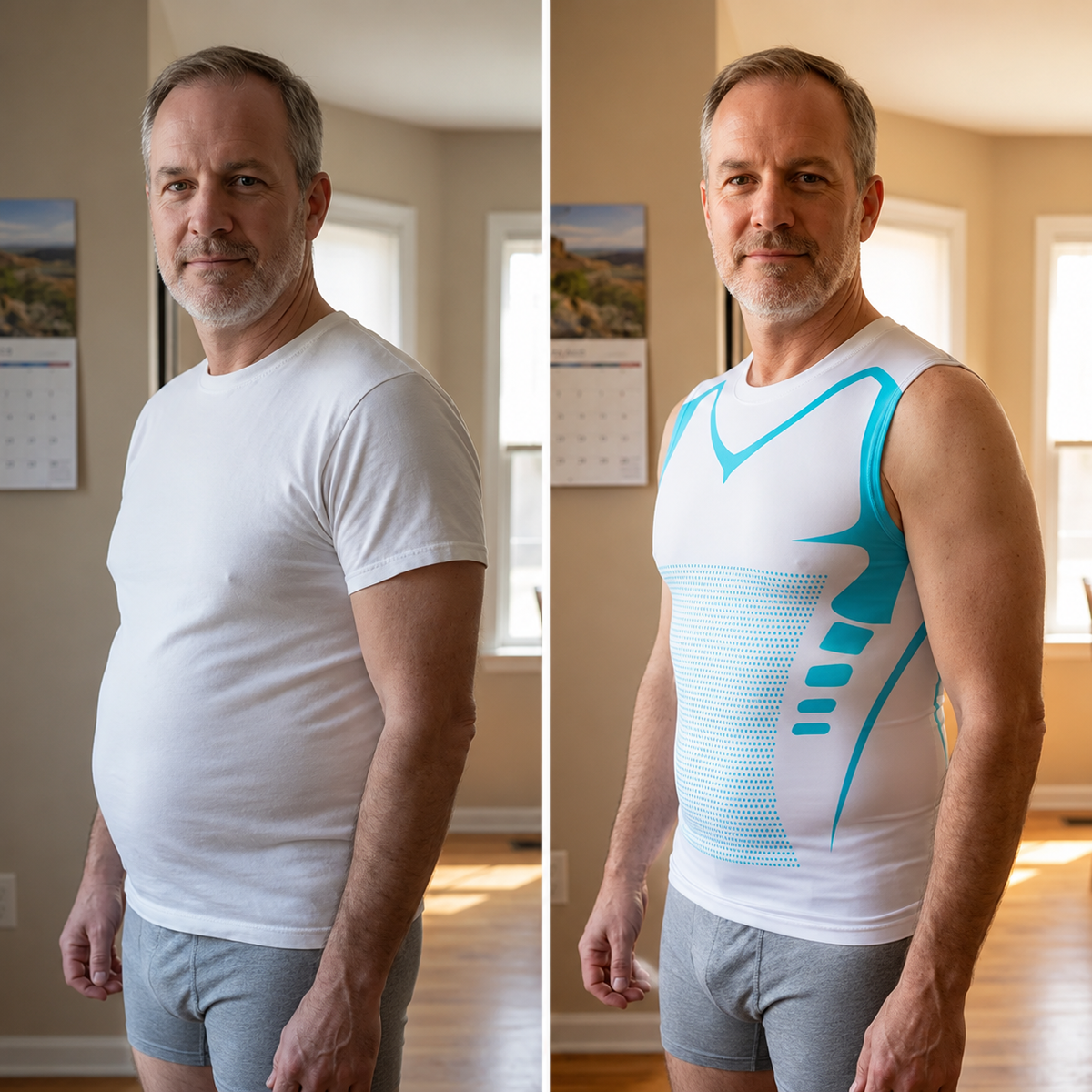 🔥 LAST DAY 60% OFF 💪 Ionic Shaping Vest 🔥 Instantly Flattens Your Belly & Defines Your Chest