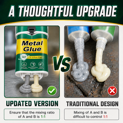 🛠️ SUMMER SALE 60% OFF 🔥 High-Strength AB Metal Repair Glue - ONE Repair. Permanent Fix.