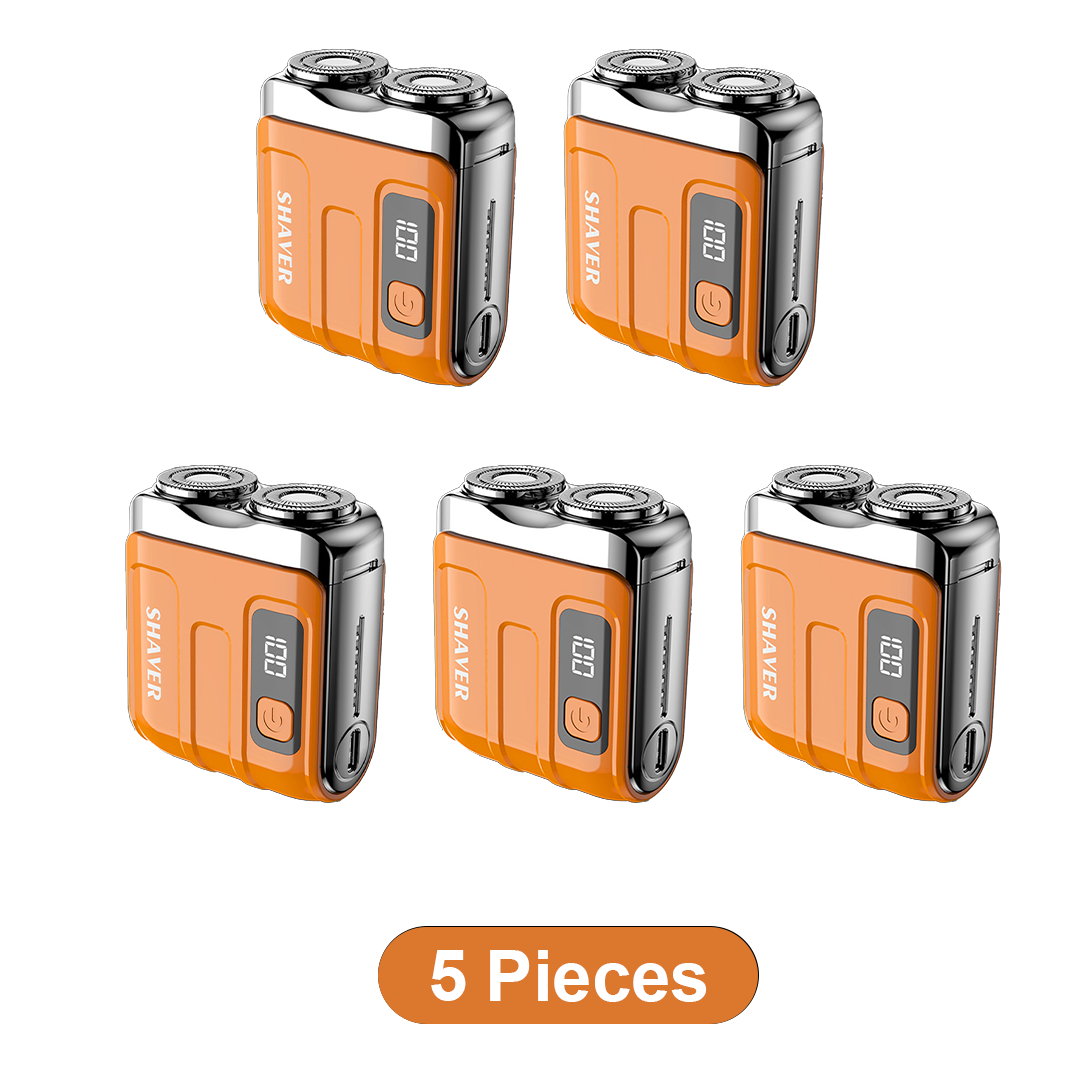 ⏰ FLASH DEAL 70% OFF + 🎁 2026 Version Portable Full Body Electric Shaver | 2M+ SOLD 🏆 | 9,900RPM Motor | 15-Blade Turbo Whirl System | Smart LED Display | IPX7 Wet/Dry