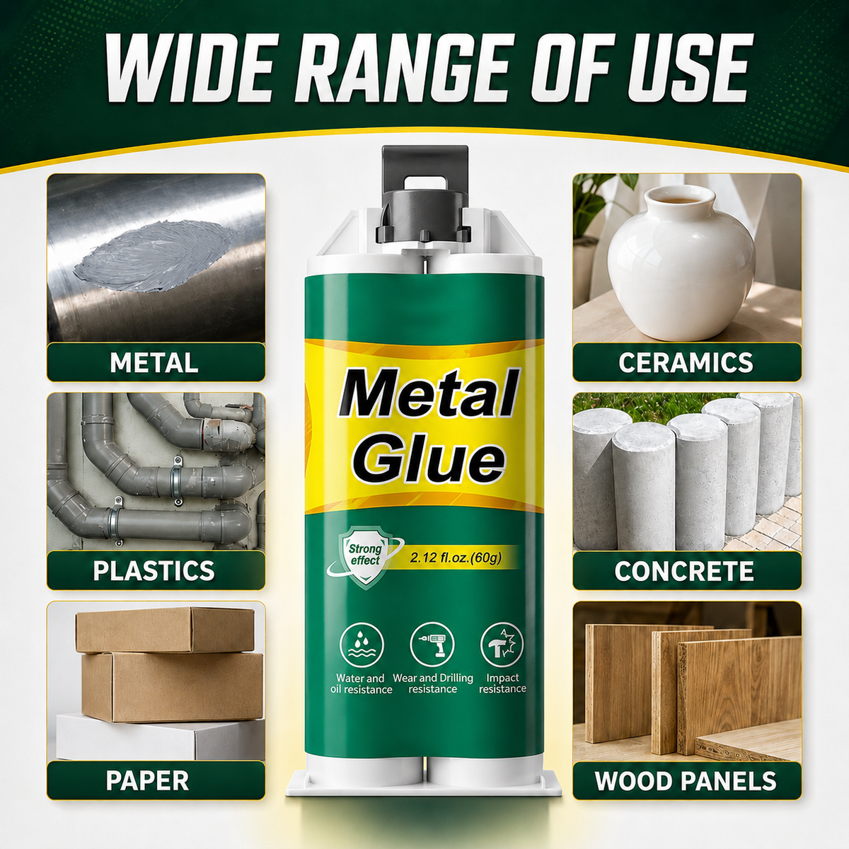 🛠️ SUMMER SALE 60% OFF 🔥 High-Strength AB Metal Repair Glue - ONE Repair. Permanent Fix.