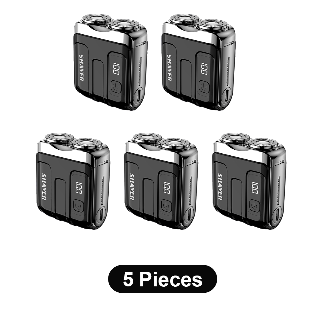 ⏰ FLASH DEAL 70% OFF + 🎁 2026 Version Portable Full Body Electric Shaver | 2M+ SOLD 🏆 | 9,900RPM Motor | 15-Blade Turbo Whirl System | Smart LED Display | IPX7 Wet/Dry