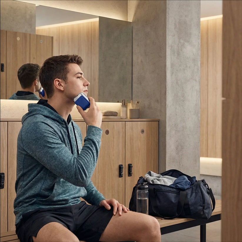 ⏰ 60% OFF + FREE GIFT 🔥 Men's Portable Mini Rotary Electric Shaver, 2026 Upgraded Rechargeable Wet/Dry Shaver