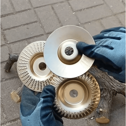 Angle Grinder Wood Shaping Disc