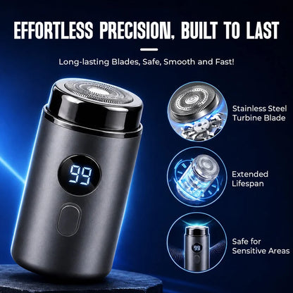 BEST DEAL 70% OFF + 🎁🪒 VERSION 2.0 Portable Men's Electric Shaver