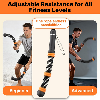 LAST DAY SALE: 60% OFF🔥 Adjustable Ropeless Battle Ropes Training