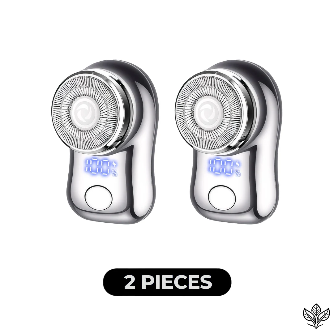 EXCLUSIVE 70% OFF + FREE GIFT 🔥 2026 UPGRADED Mini-Shave Portable Electric Shaver | 1M+ Sold Worldwide 🏆 9,900RPM Power | LED Battery Display | IPX7 Wet & Dry Use