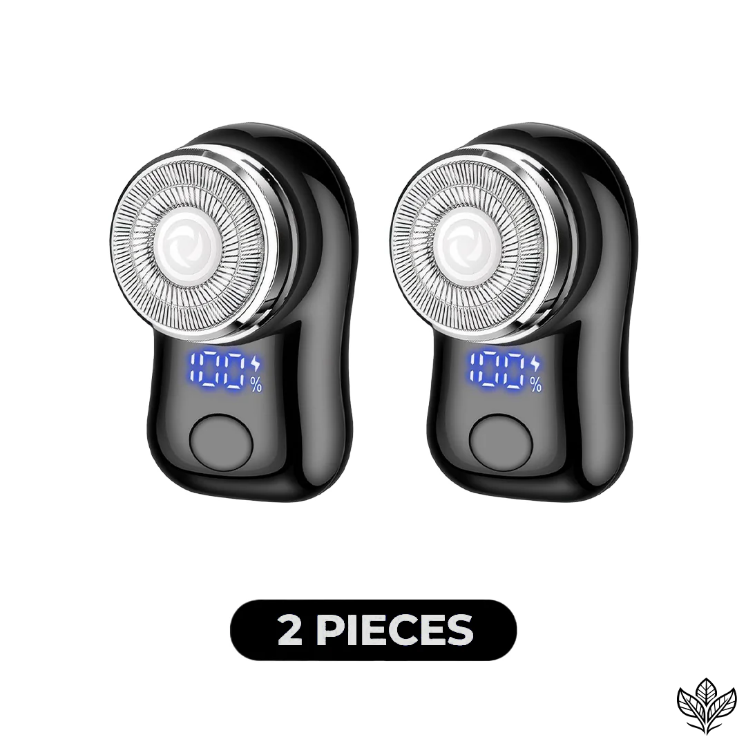 EXCLUSIVE 70% OFF + FREE GIFT 🔥 2026 UPGRADED Mini-Shave Portable Electric Shaver | 1M+ Sold Worldwide 🏆 9,900RPM Power | LED Battery Display | IPX7 Wet & Dry Use