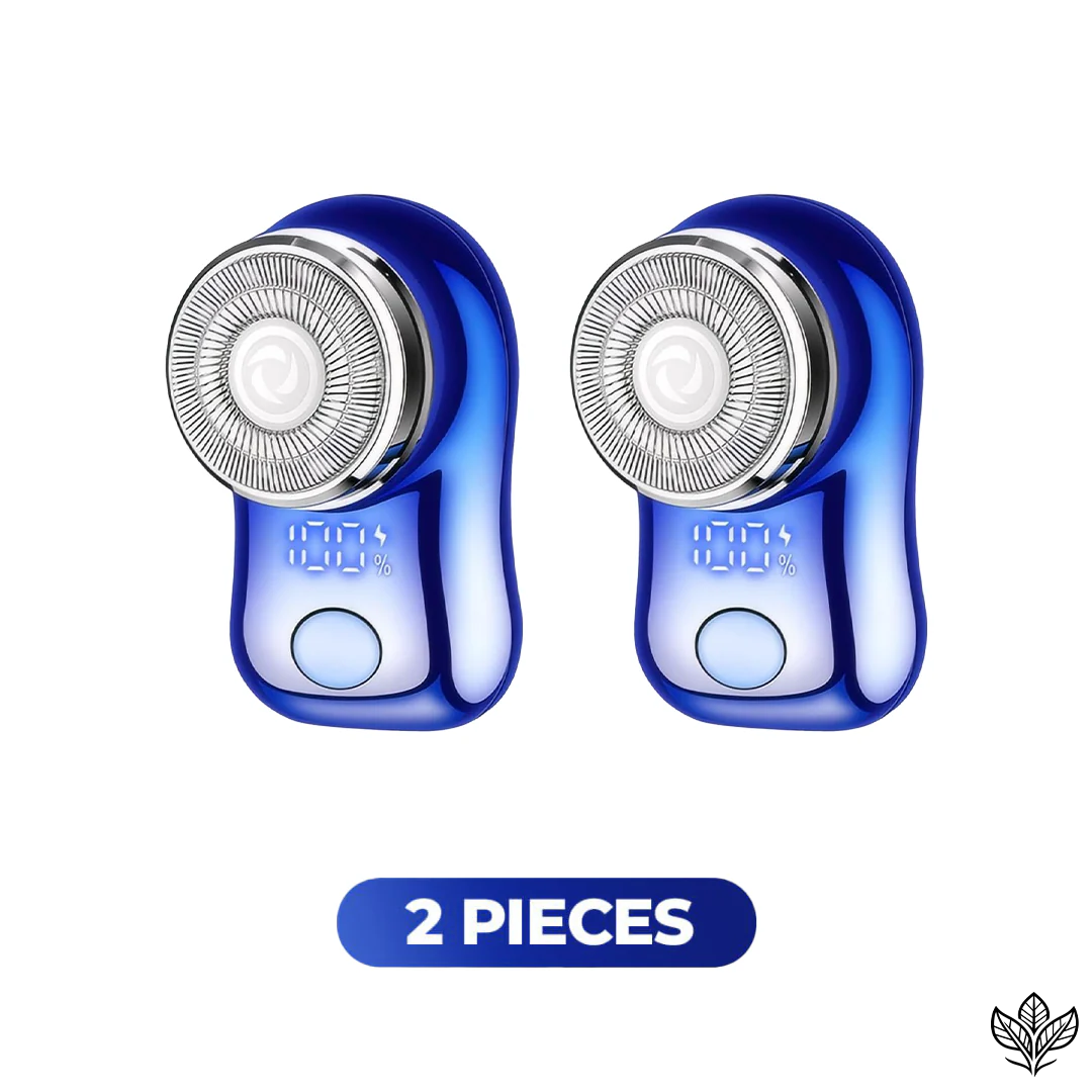 EXCLUSIVE 70% OFF + FREE GIFT 🔥 2026 UPGRADED Mini-Shave Portable Electric Shaver | 1M+ Sold Worldwide 🏆 9,900RPM Power | LED Battery Display | IPX7 Wet & Dry Use