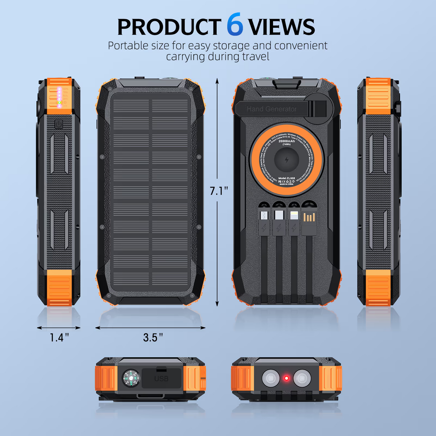 Solar Charger Power Bank