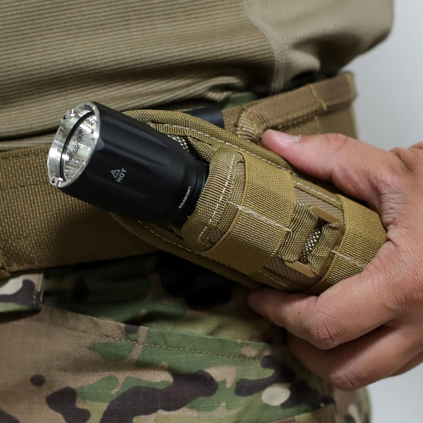 Tactical Flashlight Pouch Holster US