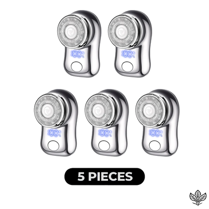 EXCLUSIVE 70% OFF + FREE GIFT 🔥 2026 UPGRADED Mini-Shave Portable Electric Shaver | 1M+ Sold Worldwide 🏆 9,900RPM Power | LED Battery Display | IPX7 Wet & Dry Use
