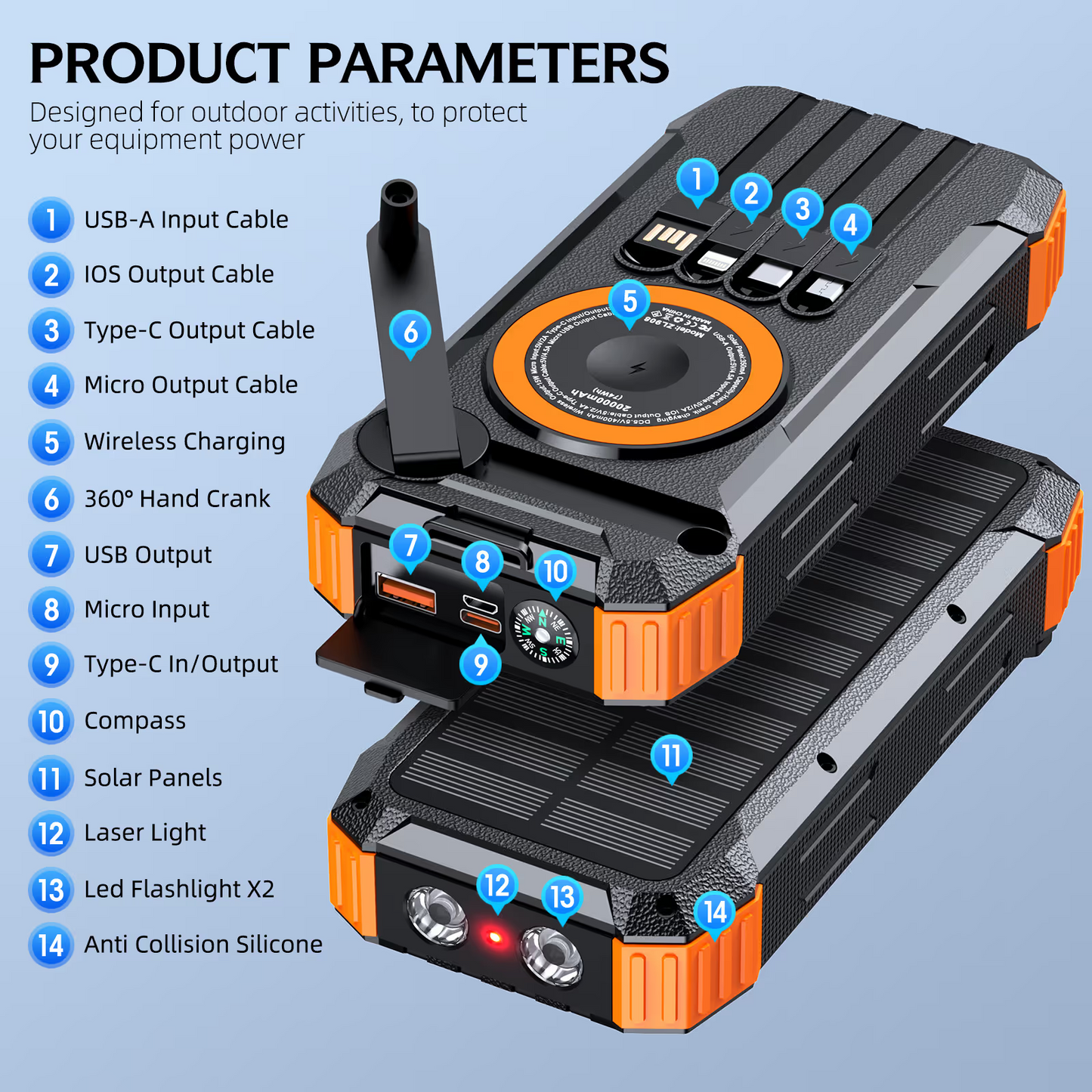 Solar Charger Power Bank