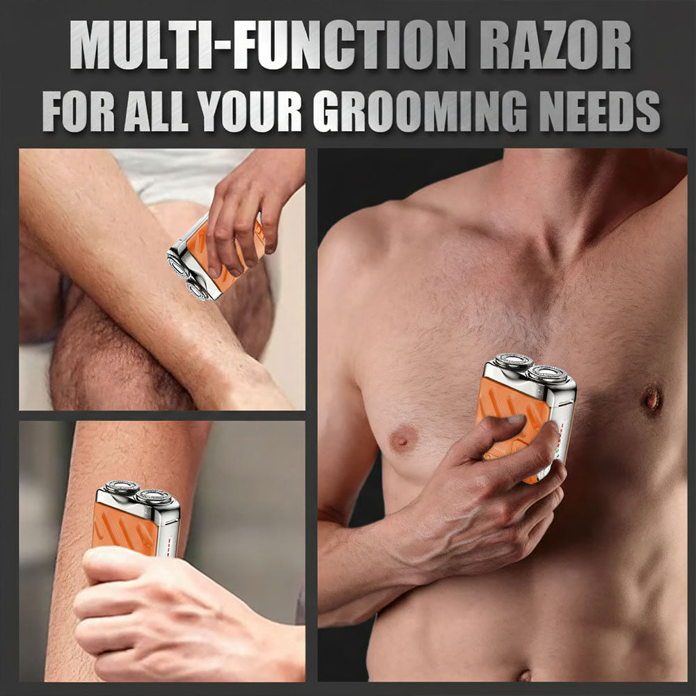Men's Portable Mini Rotary Electric Shaver US