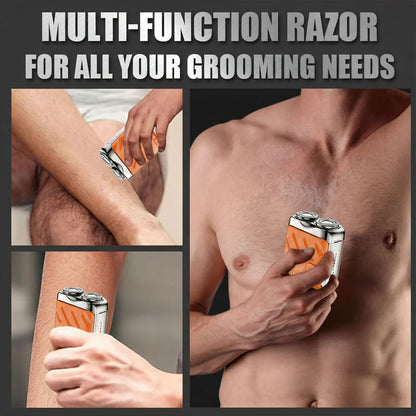 Men's Portable Mini Rotary Electric Shaver US