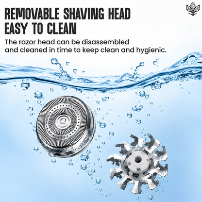 EXCLUSIVE 70% OFF + 🎁🪒 2026 VERSION Mini-Shave Portable Electric Shaver | 3M+ Sold Worldwide🏆9,900RPM Power | 120-Min Runtime | IPX7 Wet & Dry Use